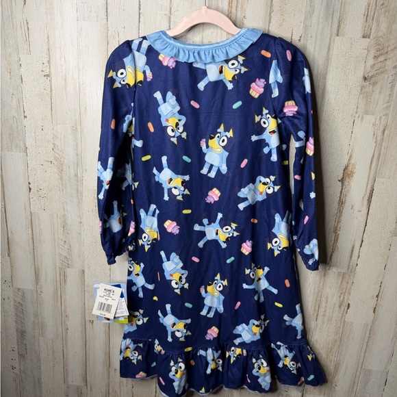 Bluey Kids Pajamas Nightgown - Blue - Picture 2 of 4